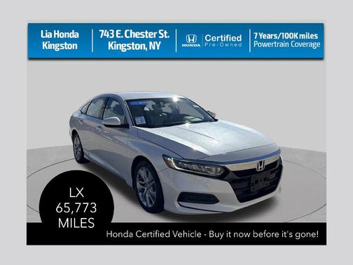 Platinum White Pearl 2019 Honda Accord LX
