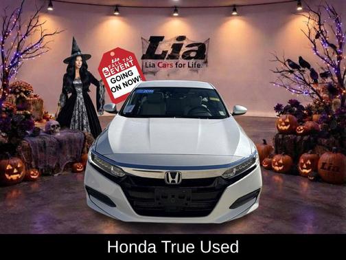 Platinum White Pearl 2019 Honda Accord LX