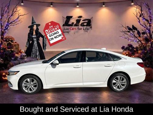 Platinum White Pearl 2019 Honda Accord LX