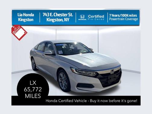 Platinum White Pearl 2019 Honda Accord LX