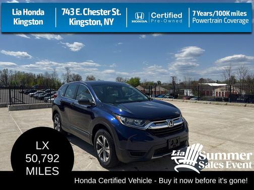 Obsidian Blue Pearl 2019 Honda CR-V LX
