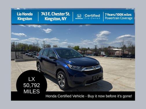 Obsidian Blue Pearl 2019 Honda CR-V LX