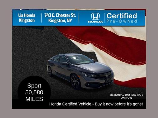 Modern Steel Metallic 2021 Honda Civic Sport