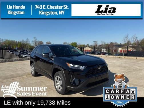 Midnight Black Metallic 2023 Toyota RAV4 LE