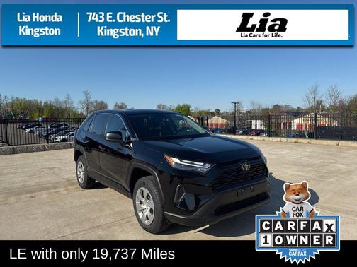 Midnight Black Metallic 2023 Toyota RAV4 LE