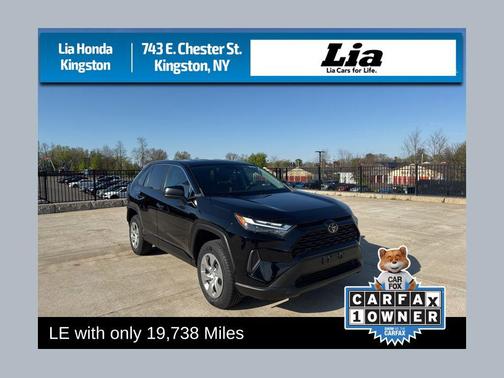 Midnight Black Metallic 2023 Toyota RAV4 LE