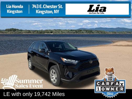 Midnight Black Metallic 2023 Toyota RAV4 LE