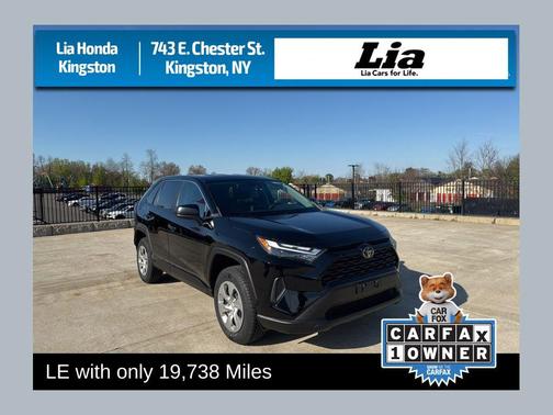 Midnight Black Metallic 2023 Toyota RAV4 LE