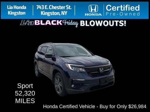 2022 Honda Pilot AWD Sport