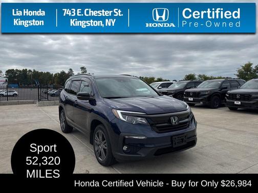 2022 Honda Pilot AWD Sport
