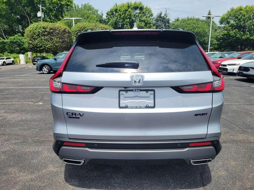 Solar Silver Metallic 2026 Honda CR-V Hybrid Sport-L AWD
