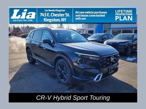 Crystal Black Pearl 2026 Honda CR-V Hybrid Sport Touring AWD