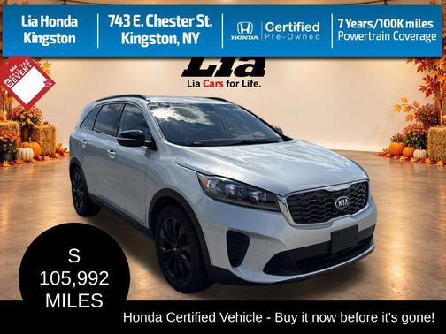 Sparkling Silver 2020 Kia Sorento S
