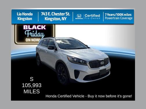 Sparkling Silver 2020 Kia Sorento S