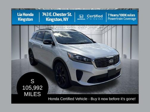 Sparkling Silver 2020 Kia Sorento S