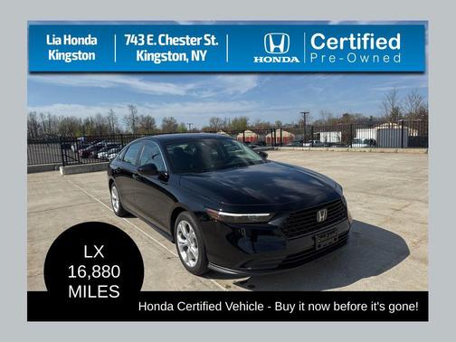 Canyon River Blue Met 2025 Honda Accord LX 1.5T
