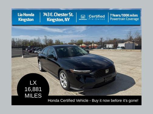 Canyon River Blue Met 2025 Honda Accord LX 1.5T