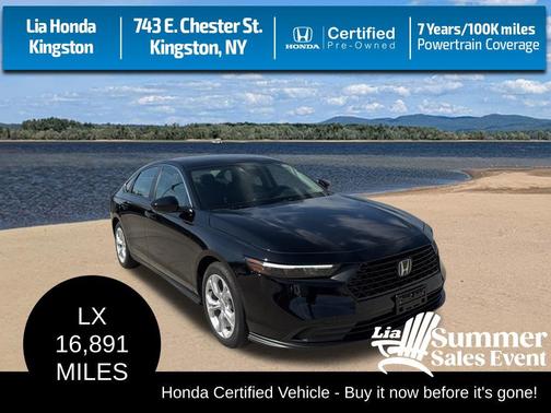 Canyon River Blue Met 2025 Honda Accord LX 1.5T