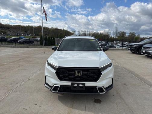 Platinum White Pearl 2023 Honda CR-V Hybrid Sport Touring AWD