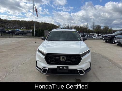 Platinum White Pearl 2023 Honda CR-V Hybrid Sport Touring AWD