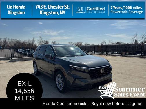 Solar Silver Metallic 2025 Honda CR-V EX-L 2WD