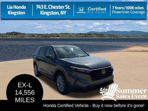Solar Silver Metallic 2025 Honda CR-V EX-L 2WD