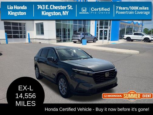 Solar Silver Metallic 2025 Honda CR-V EX-L 2WD