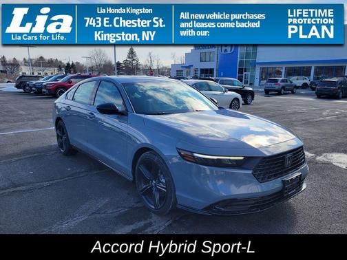 Urban Gray Pearl 2026 Honda Accord Hybrid Sport-L