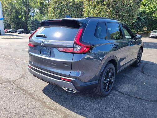 Meteorite Gray Metallic 2026 Honda CR-V Hybrid Sport Touring AWD