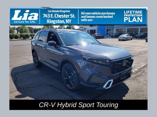 Meteorite Gray Metallic 2026 Honda CR-V Hybrid Sport Touring AWD