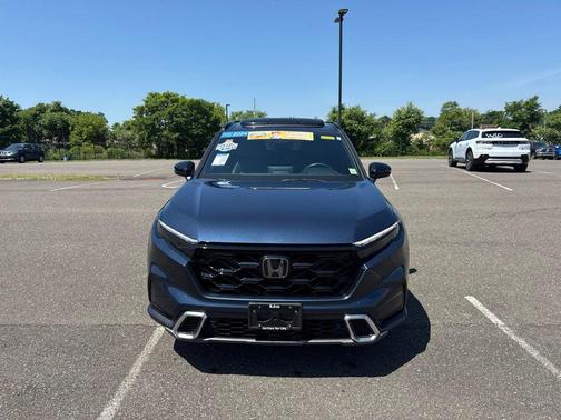 Canyon River Blue Metallic 2024 Honda CR-V Hybrid Sport Touring AWD