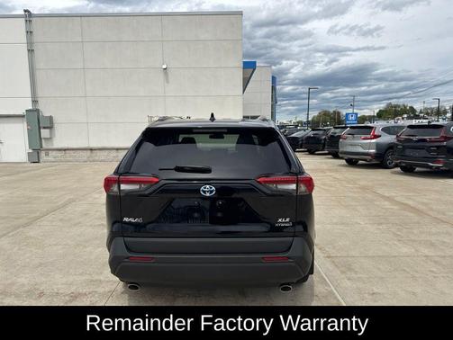 Midnight Black Metallic 2022 Toyota RAV4 Hybrid XLE