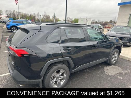 Midnight Black Metallic 2022 Toyota RAV4 Hybrid XLE