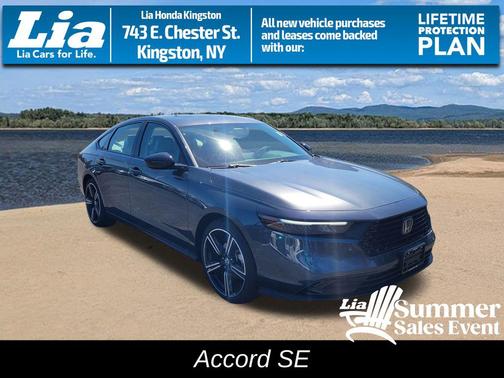 Meteorite Gray Metallic 2026 Honda Accord SE