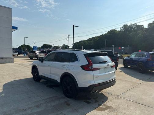 Platinum White Pearl 2023 Honda CR-V Hybrid Sport Touring AWD