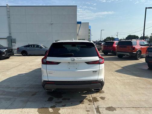 Platinum White Pearl 2023 Honda CR-V Hybrid Sport Touring AWD