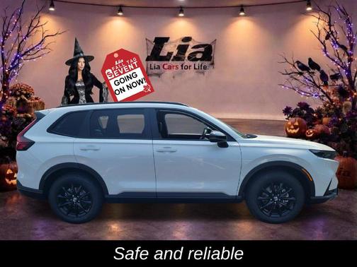 Platinum White Pearl 2027 Honda CR-V Hybrid Sport-L AWD