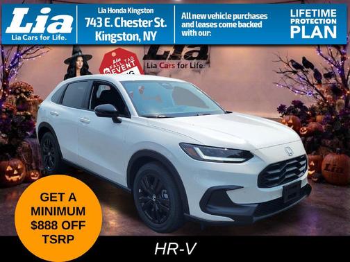Platinum White Pearl 2027 Honda HR-V Sport AWD