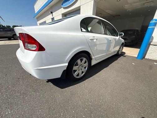 Taffeta White 2010 Honda Civic LX