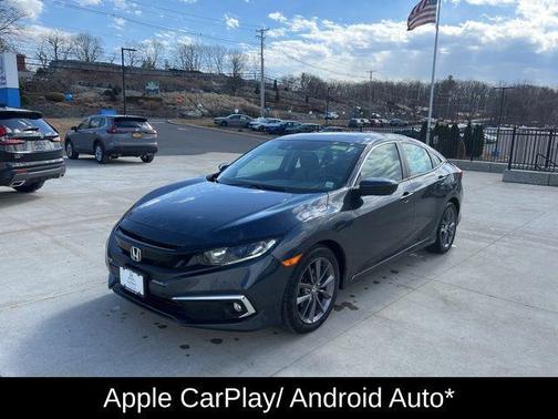 Cosmic Blue Metallic 2020 Honda Civic EX-L