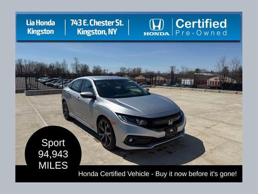 Lunar Silver Metallic 2021 Honda Civic Sport