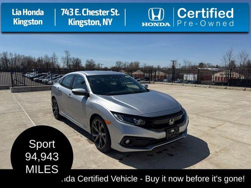 Lunar Silver Metallic 2021 Honda Civic Sport