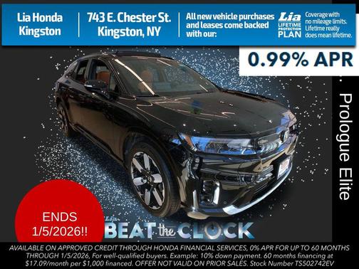 2026 Honda Prologue Elite