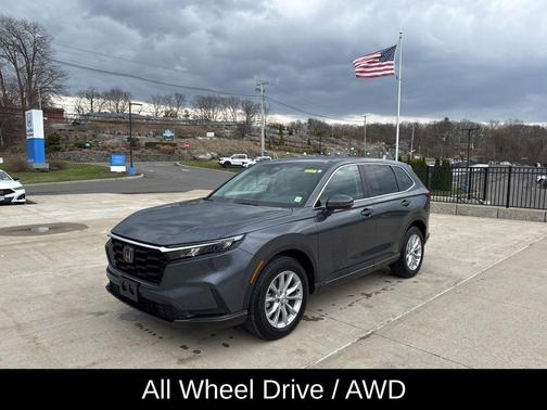 Meteorite Gray Metallic 2025 Honda CR-V EX AWD