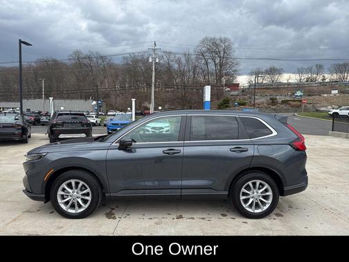 Meteorite Gray Metallic 2025 Honda CR-V EX AWD