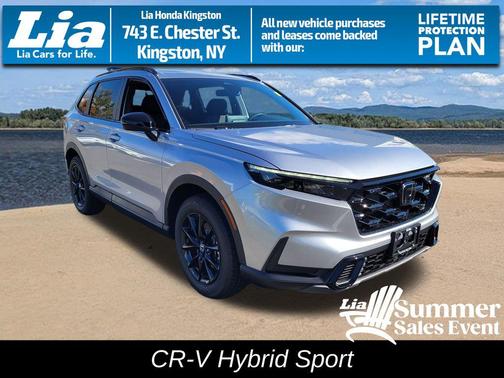 Solar Silver Metallic 2026 Honda CR-V Hybrid Sport AWD