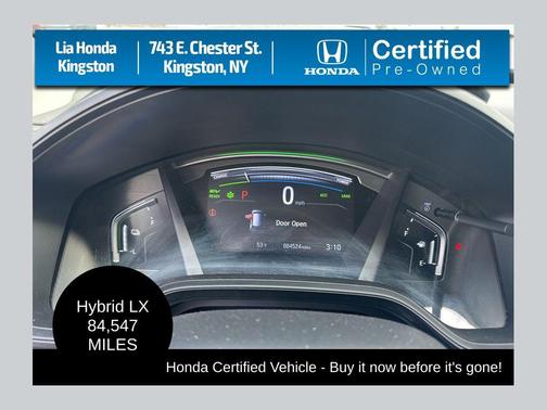Crystal Black Pearl 2020 Honda CR-V Hybrid LX