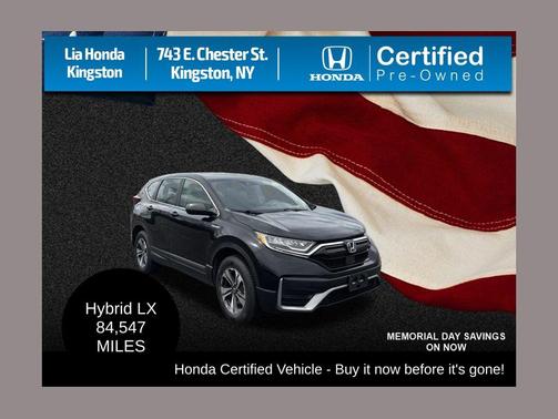 Crystal Black Pearl 2020 Honda CR-V Hybrid LX