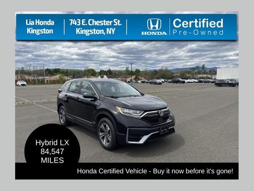 Crystal Black Pearl 2020 Honda CR-V Hybrid LX