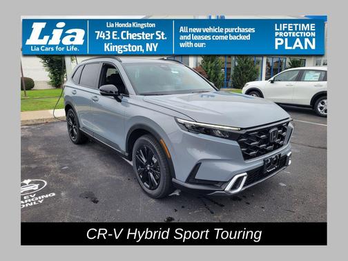 Urban Gray Pearl 2026 Honda CR-V Hybrid Sport Touring AWD
